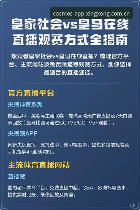 星空App安卓适配版 星空娱乐平台用户观赛指南:皇家社会引援操作深度解析
